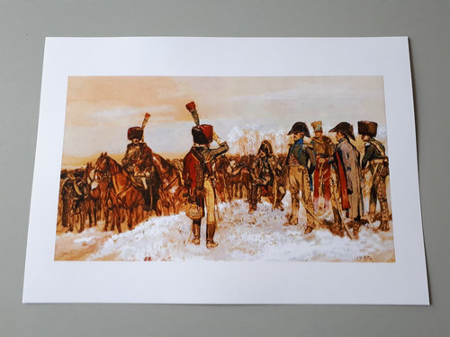 Affiche chasseurs à cheval - chasseurs,
