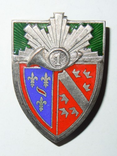 Insigne régiment de - 1°,
